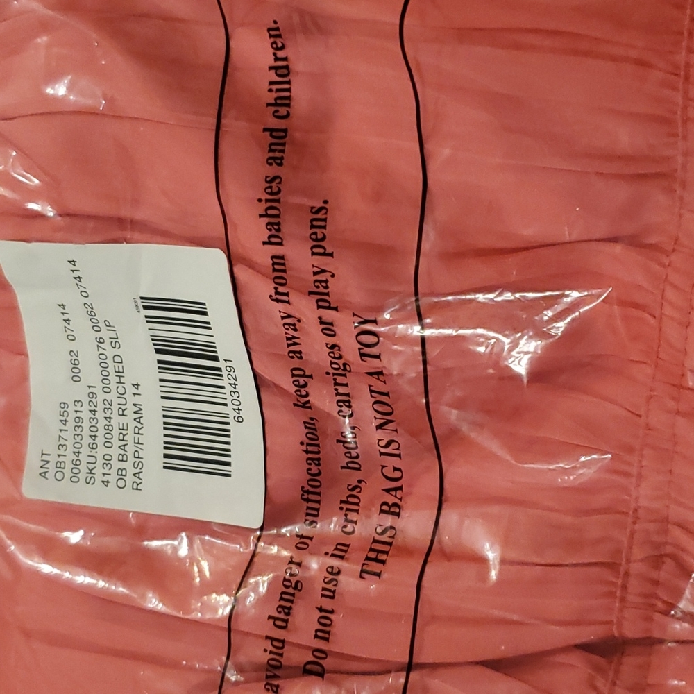 Anthropologie Ruched Slip Dress- Raspberry - Picture 9 of 10